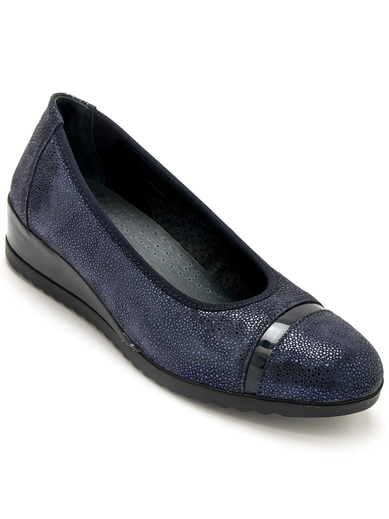Ballerines cuir à aérosemelle amovible