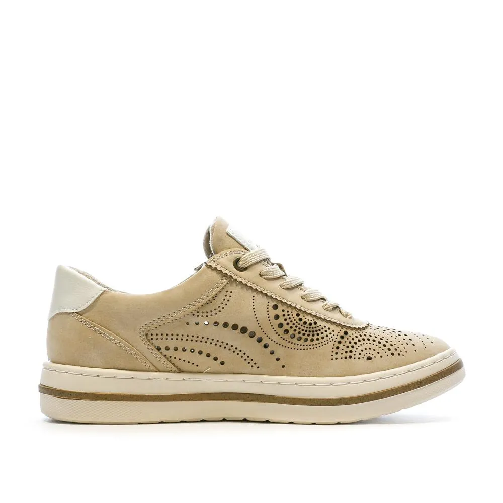 Baskets Beige Femme Relife Jorkraine