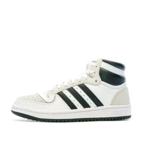 Baskets Blanche/Gris Homme Adidas Top Ten