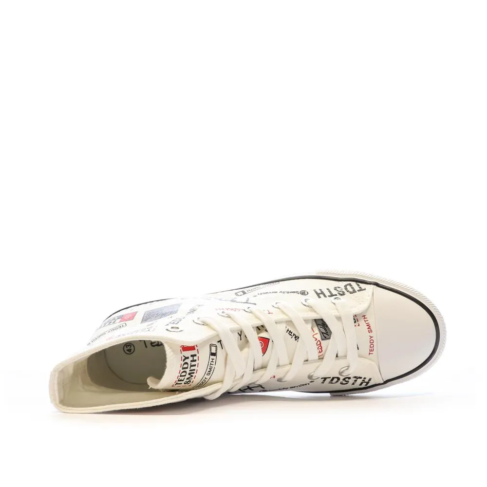 Baskets Blanches Homme Teddy Smith Ankle
