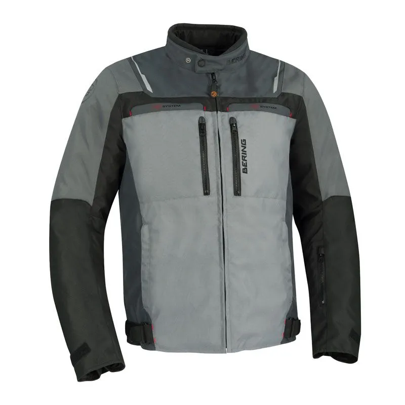 BLOUSON TEXTILE HOMME BERING PANAMA GRIS