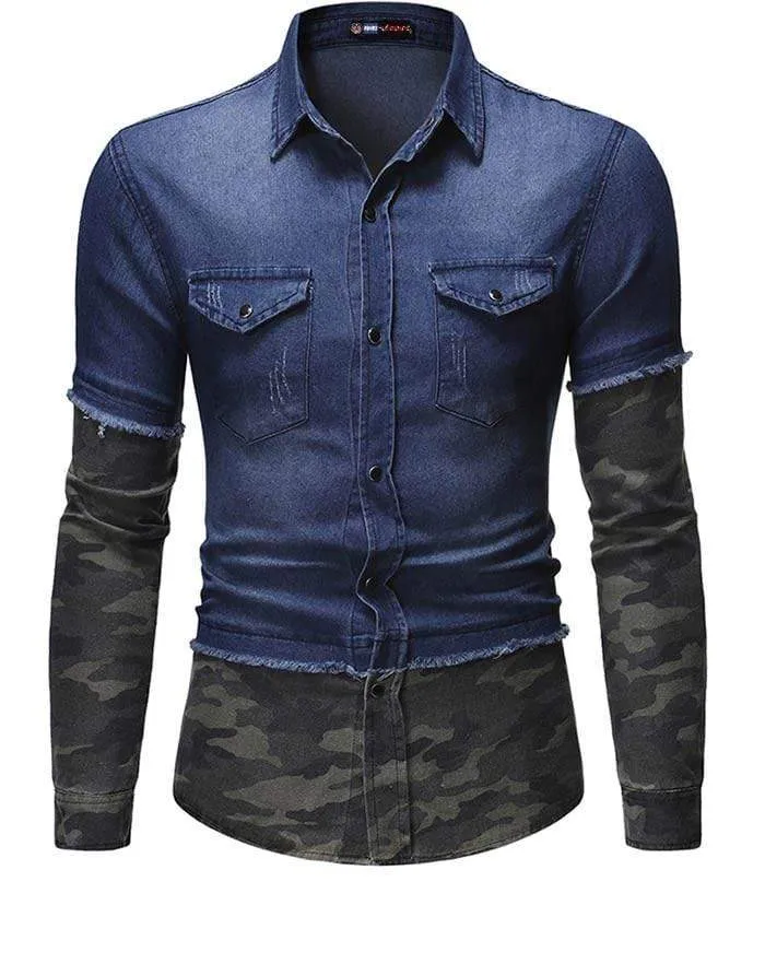 Chemise Américaine Homme Grande Taille