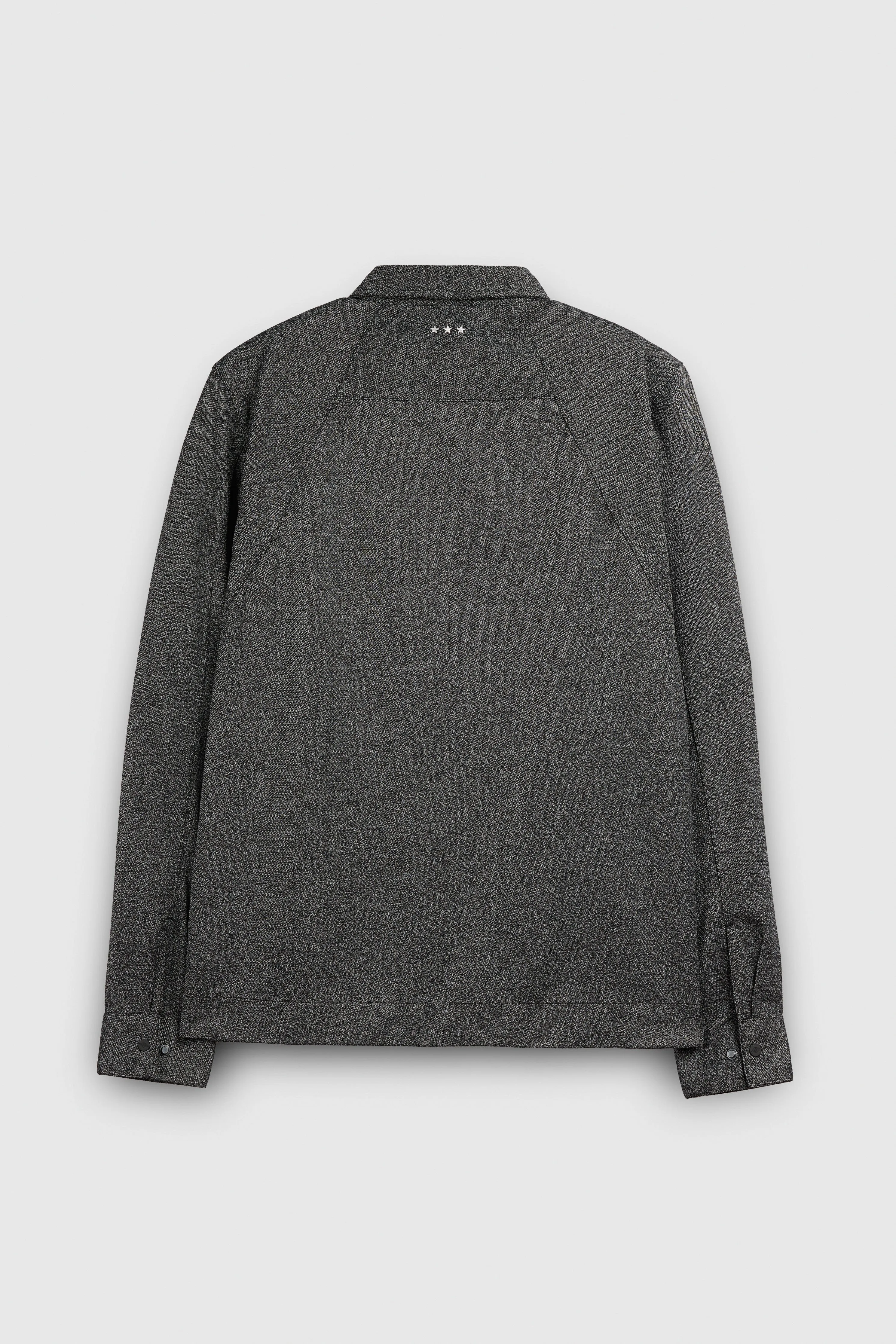 Chemise C-WILLIAM ML MELANGE BLACK