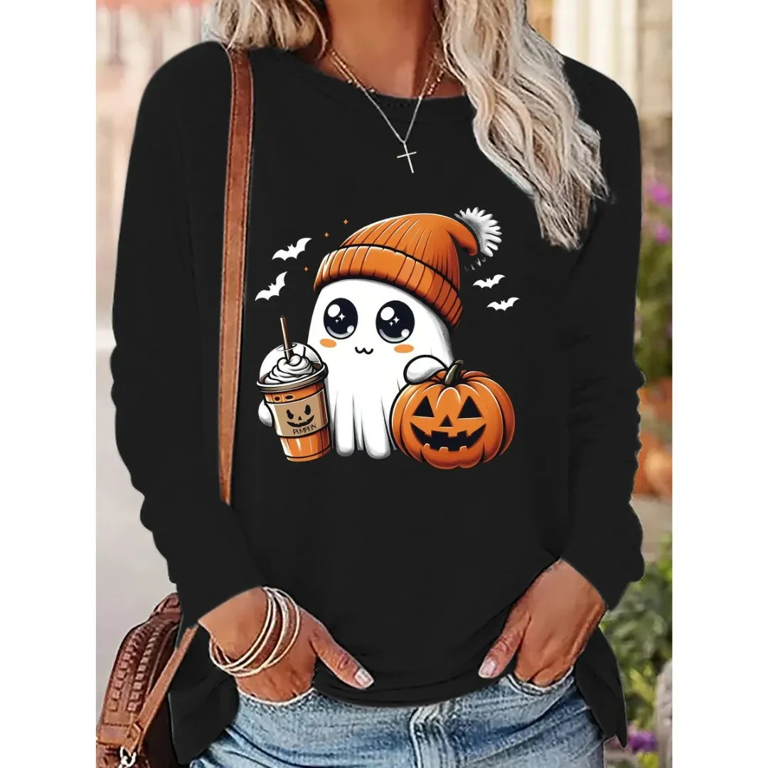 Fleurianne | Sweat-shirt décontracté avec motif amusant