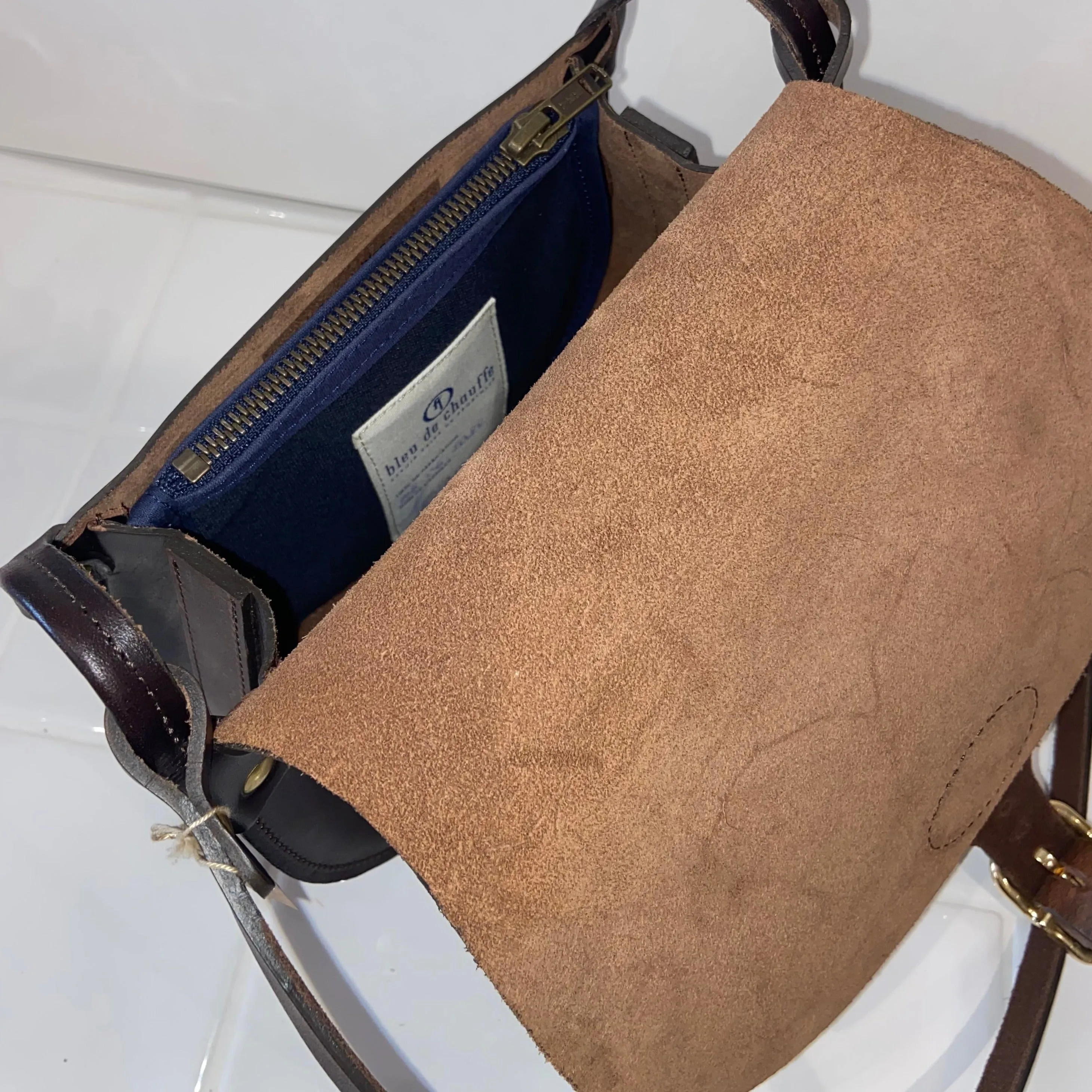 Gibecière Diane M marron brun