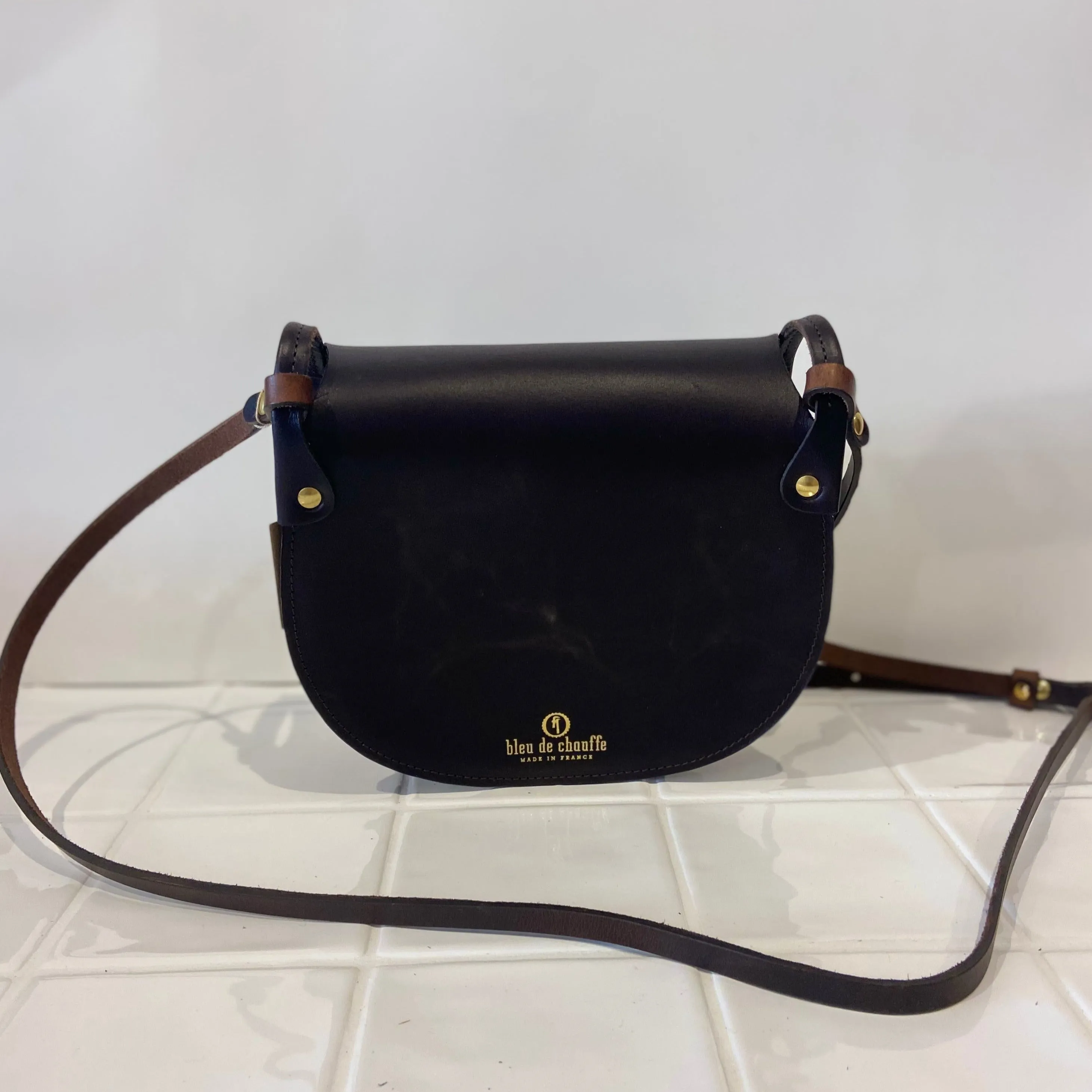 Gibecière Diane M marron brun
