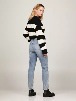 Jean cigarette slim taille haute longueur cheville | Denim | Tommy Hilfiger