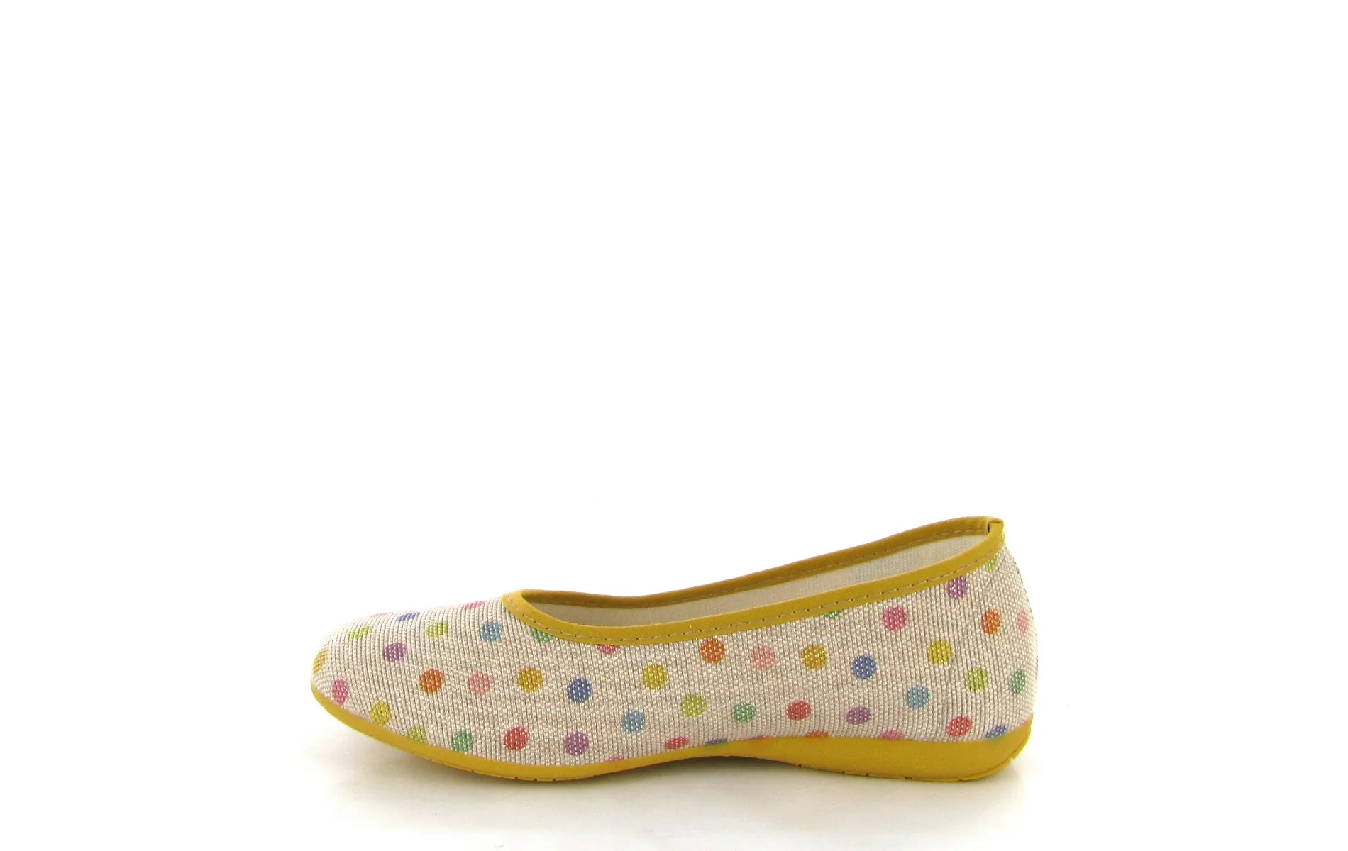 La maison de l espadrille ballerines 2058 jaune