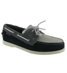 mocassins - Bateau - homme - Cuir - Bleu - Sebago
