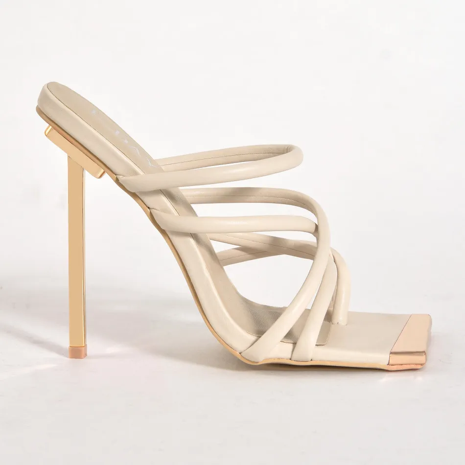 Mules - Maisie-7 - beige