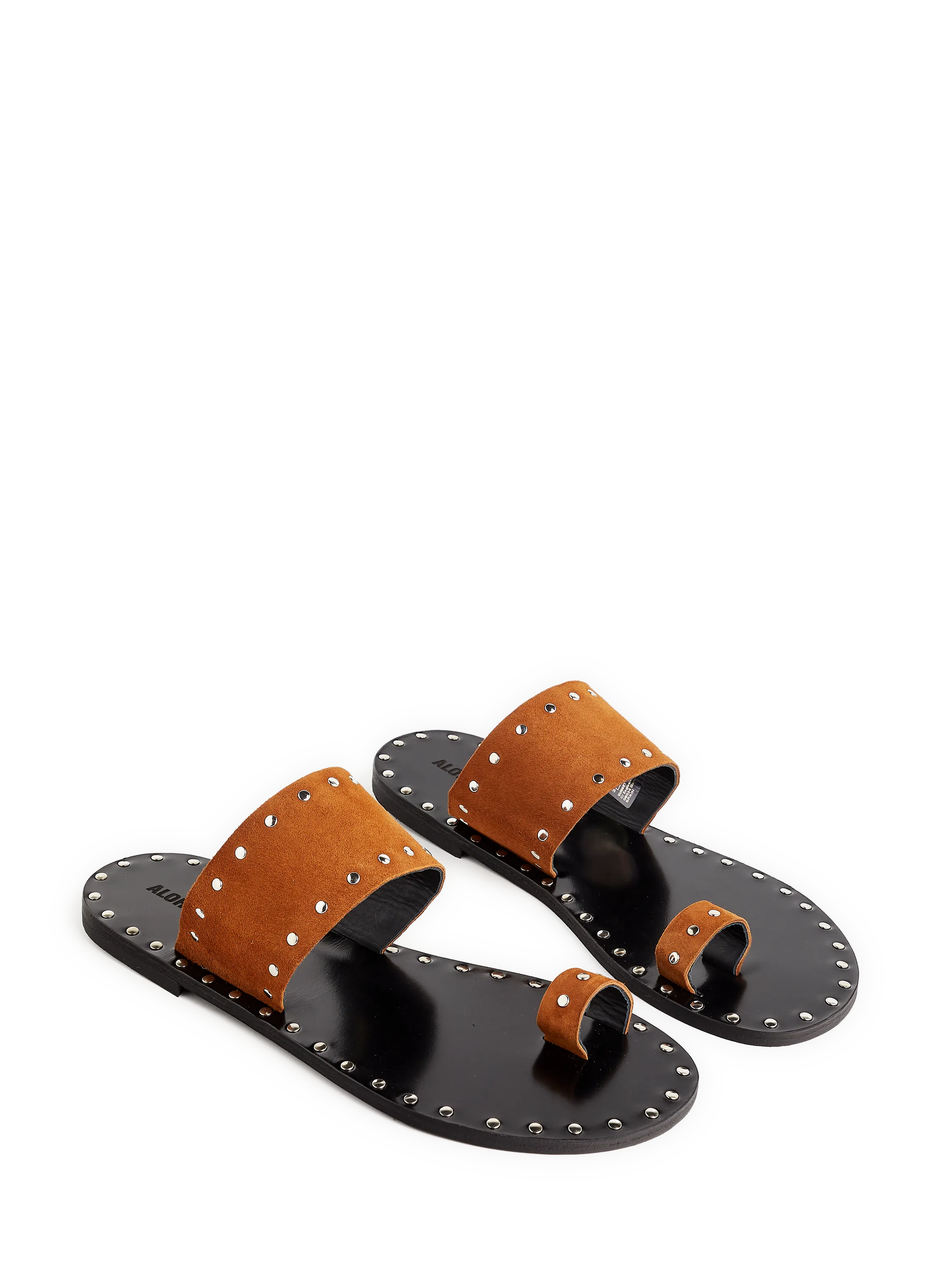 MULES PLATES RILEY EN CUIR - ALOHAS pour FEMME | Printemps