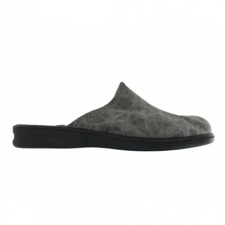 Mules Romika en toile grise | Igert Chausseur & Maroquinier Dannemarie