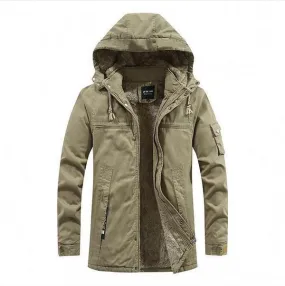 NO | Manteau d'hiver douillet pour hommes
