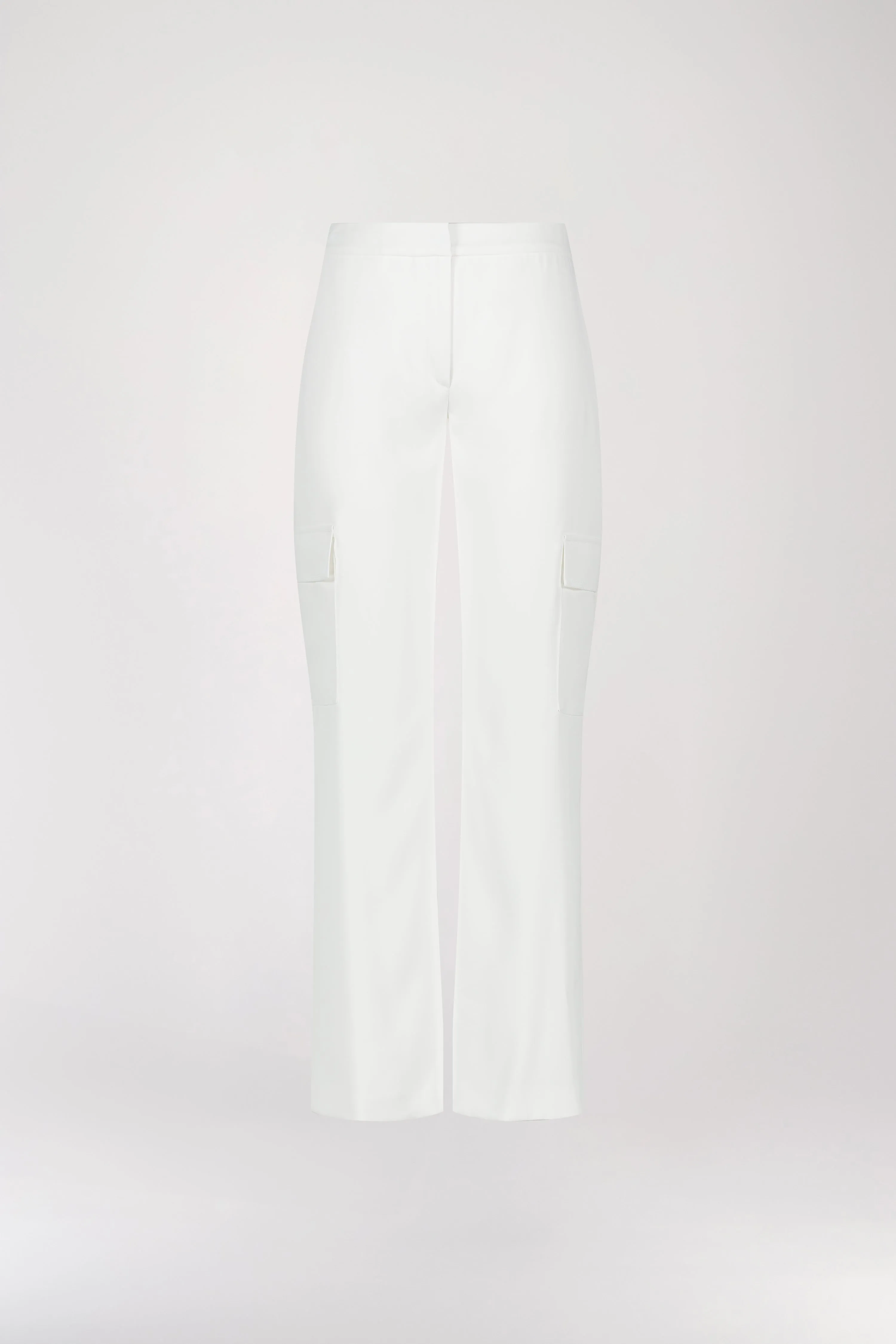 Pantalon cargo blanc cassé