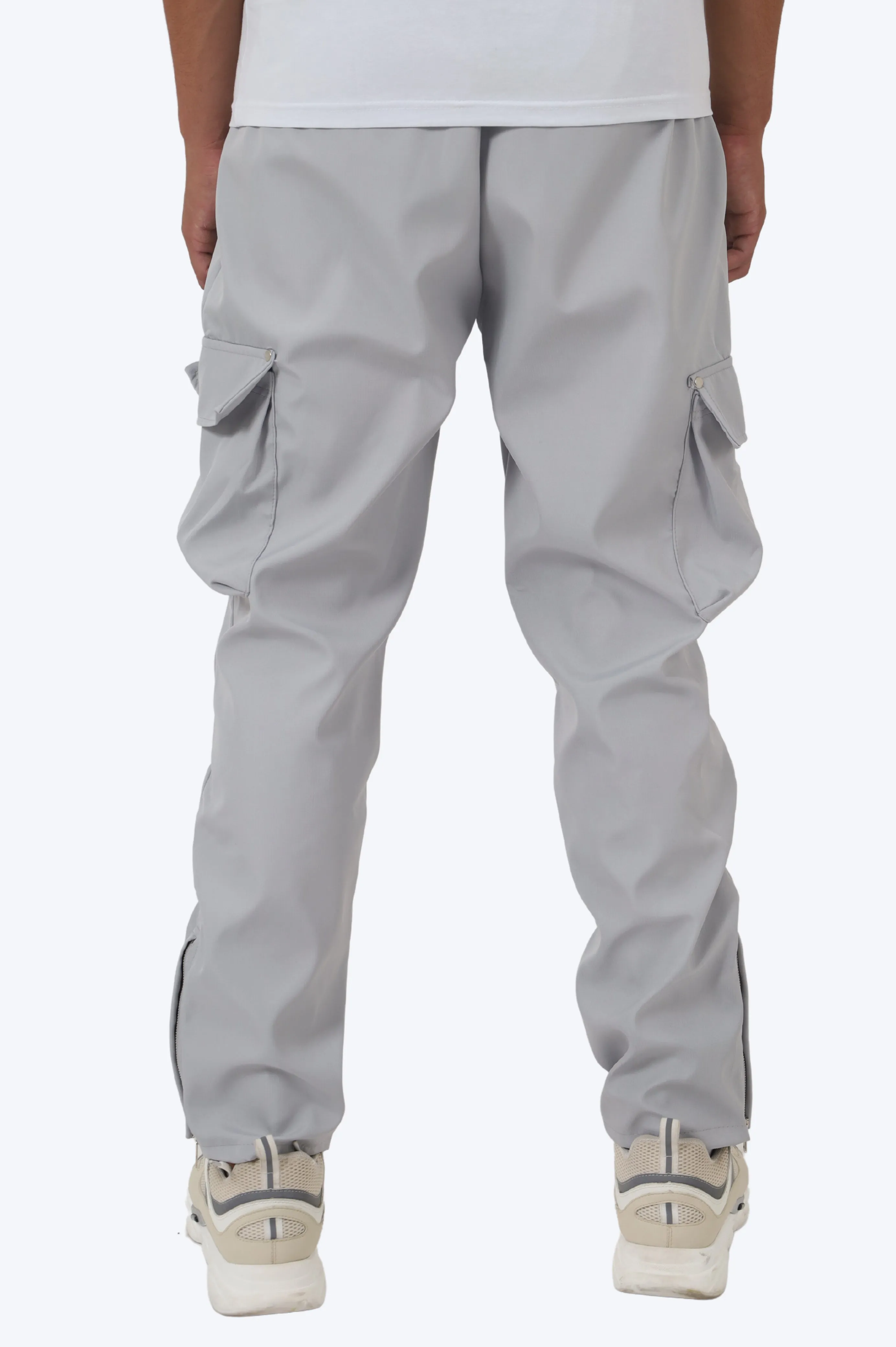 PANTALON CARGO GRIS