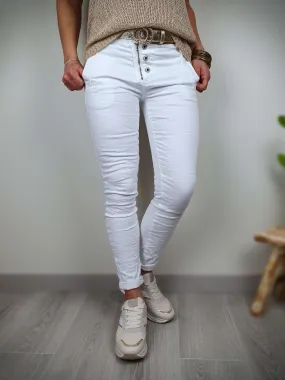 Pantalon DIEGO blanc
