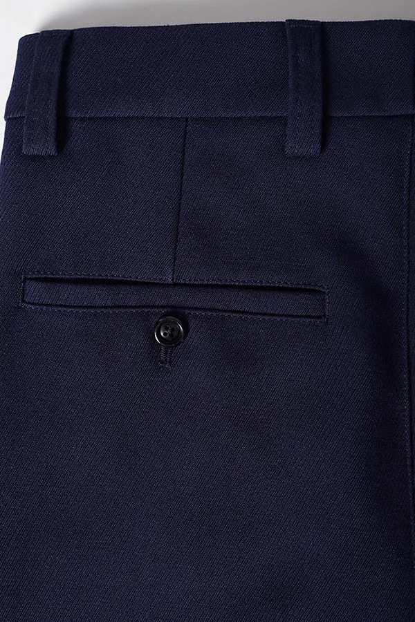 PANTALON LARGE BLEU NAUTIQUE