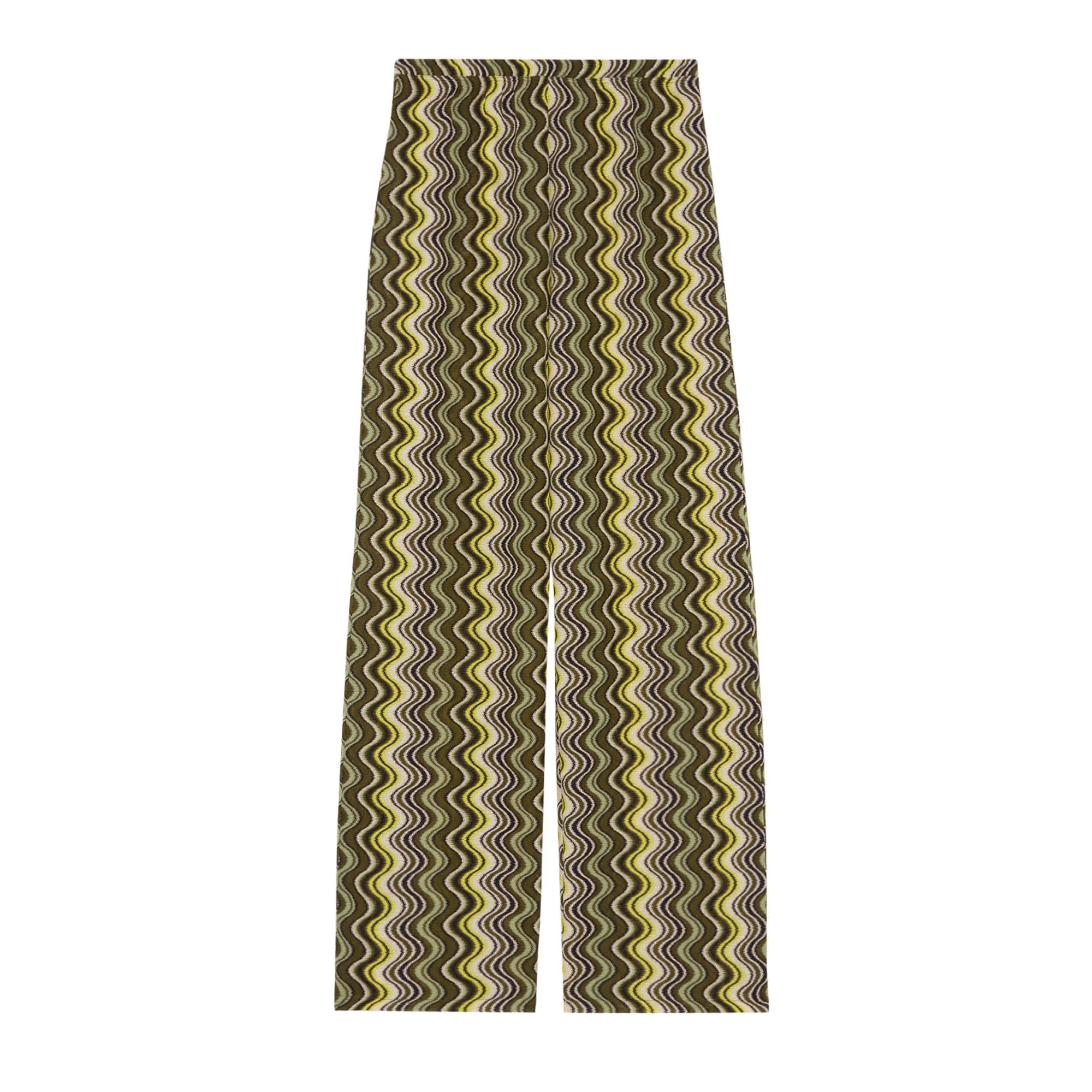 Pantalon large en crochet