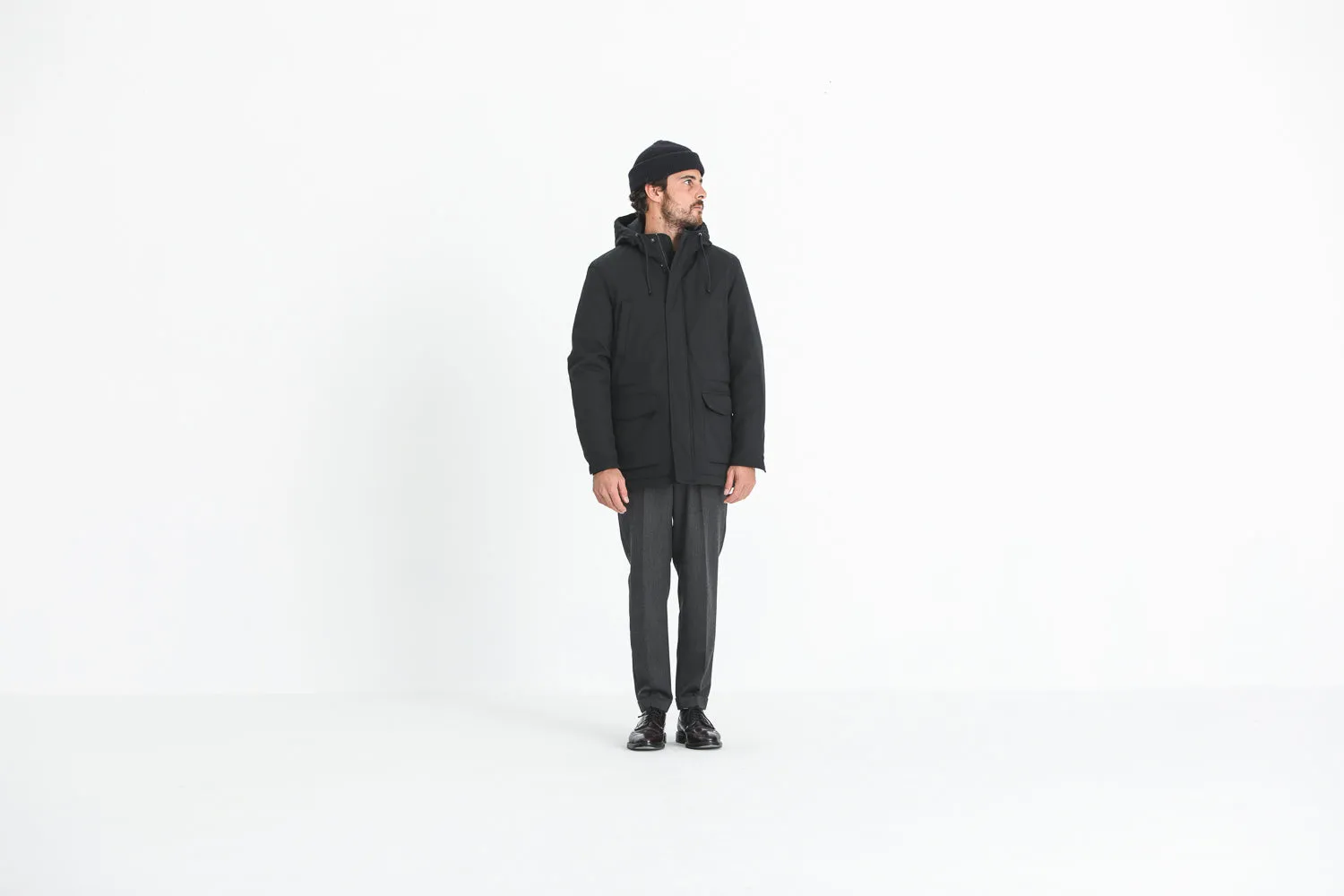 Parka Classique Imperméable Marine