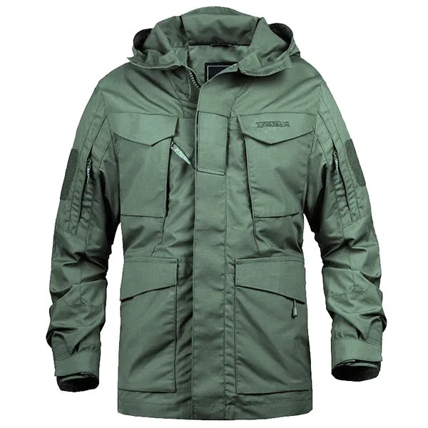 Parka Militaire Vert Homme