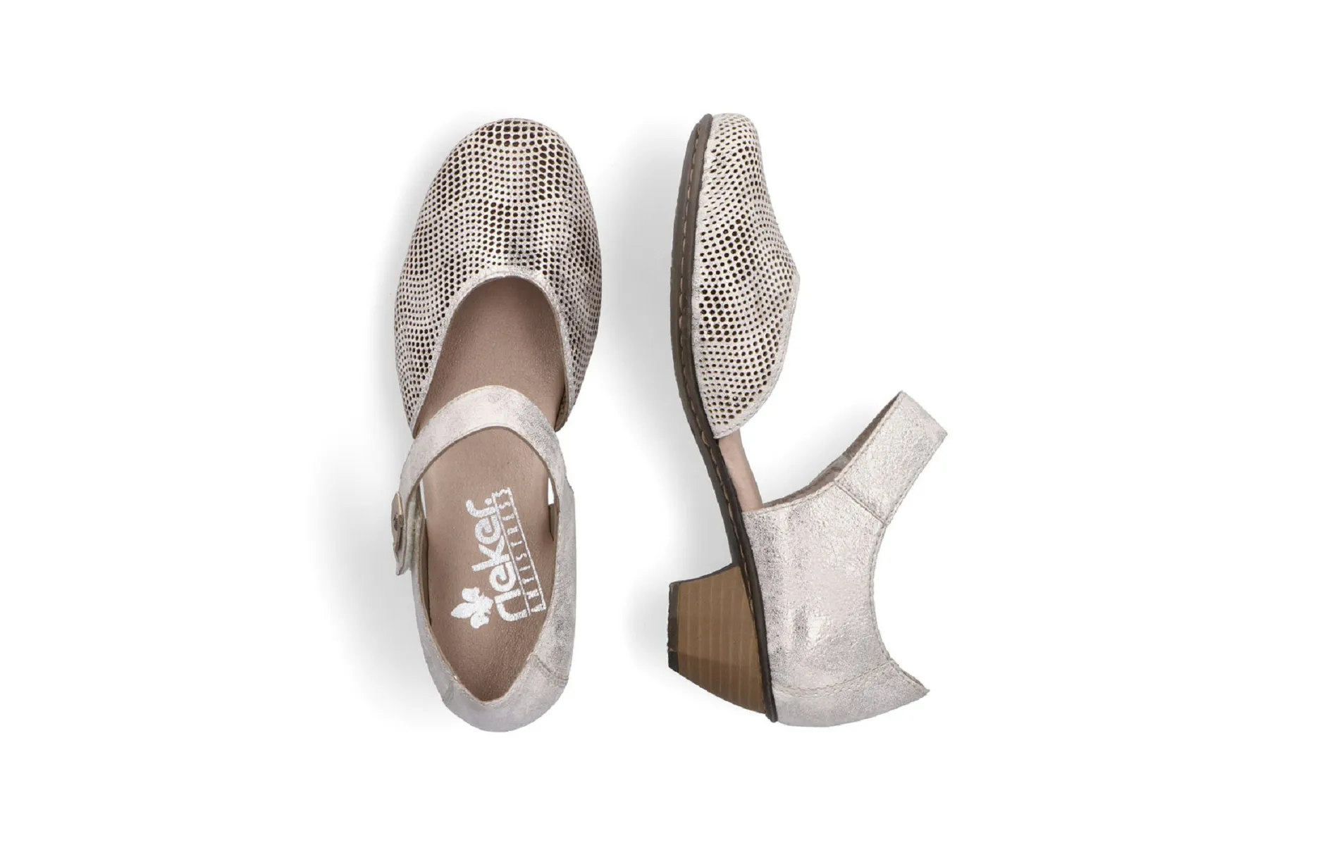 Rieker escarpins 41764 60 beige