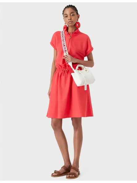 Robe avec cordon de serrage