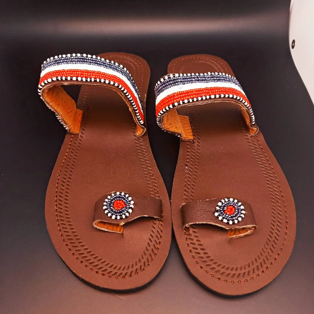 Sandales Africaines en perles Coumba - SublimeWax