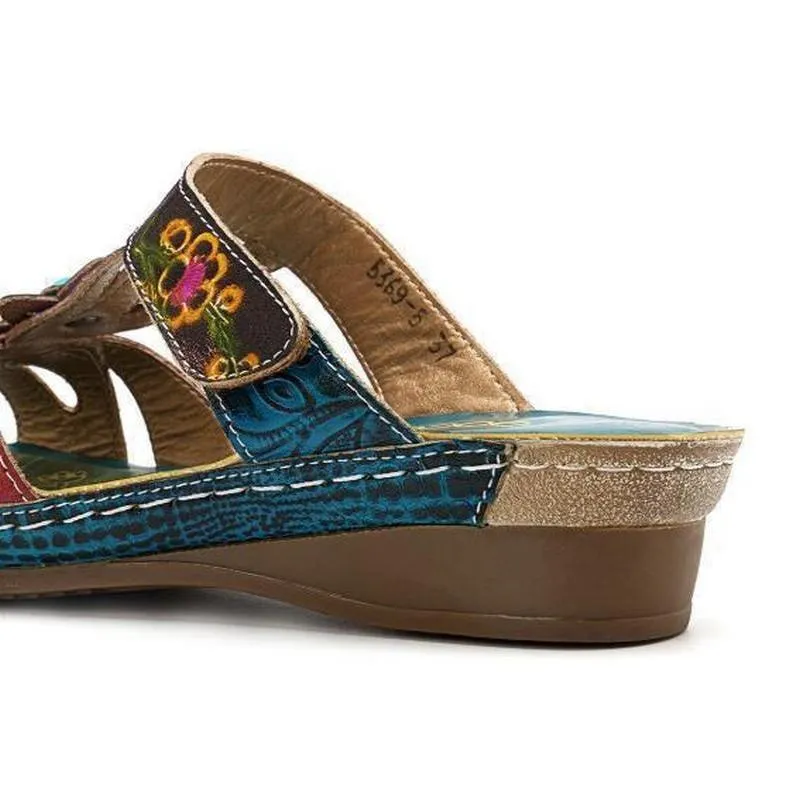 Sandales orthopédiques Femme Tendance - Floral