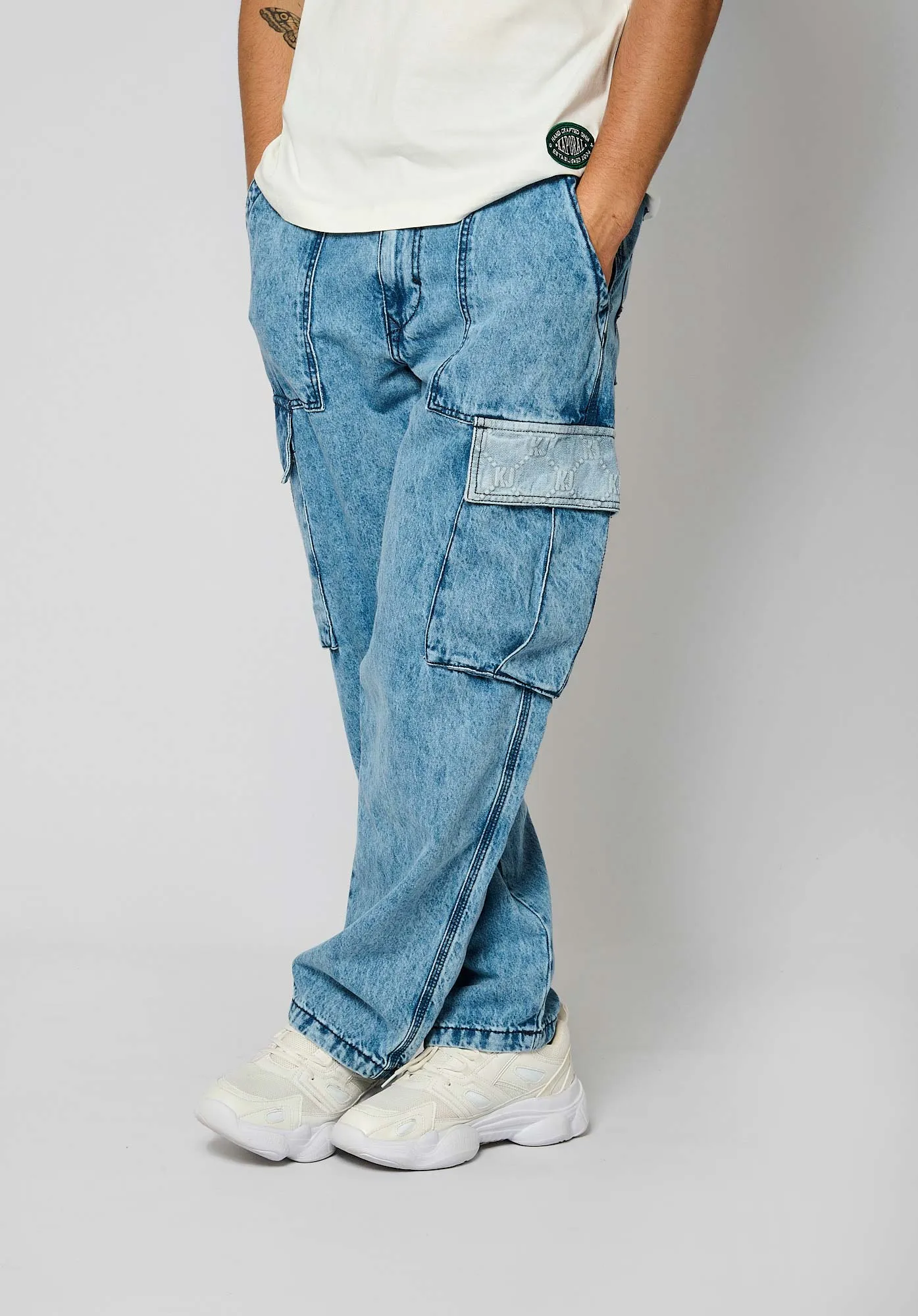 Short bleu straight homme  ELIX  Exquam