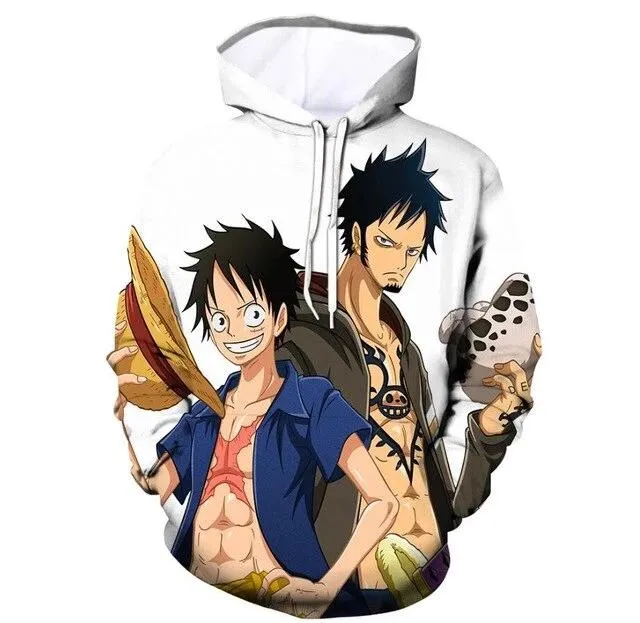 Sweat One Piece  D. Law - D. Luffy