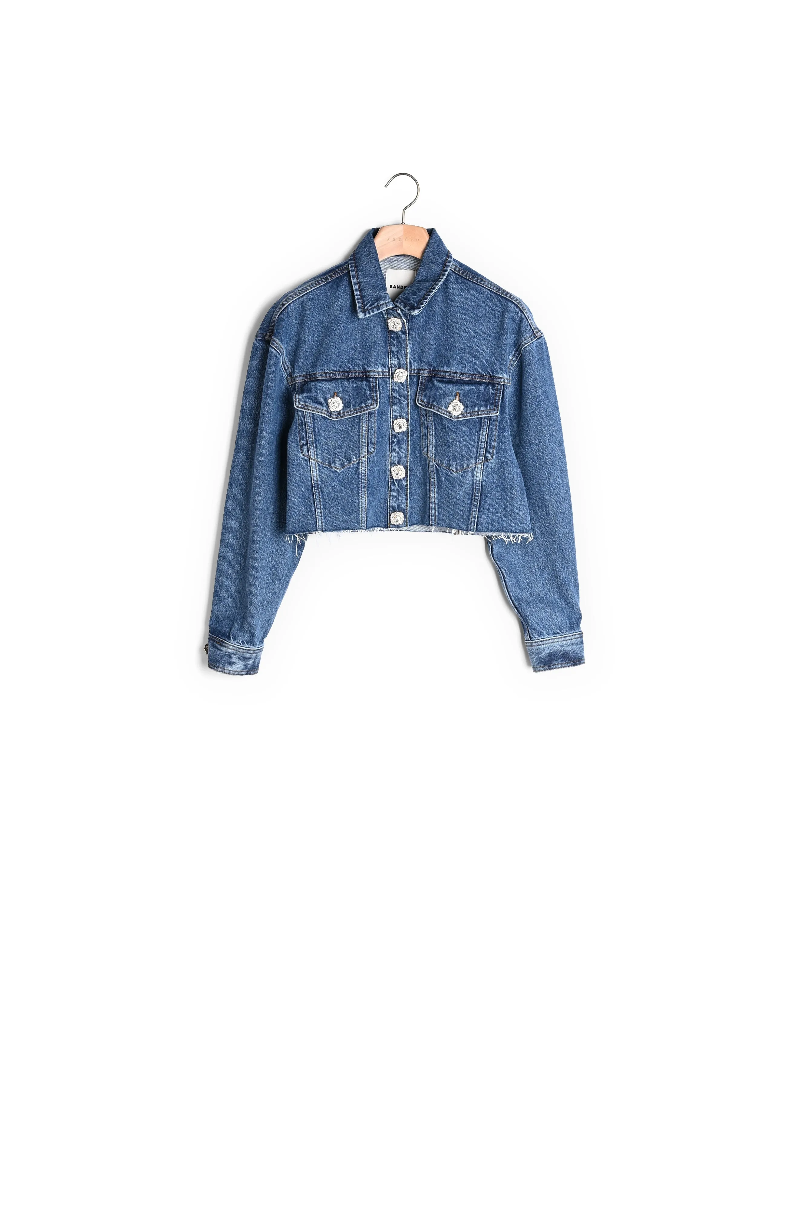 Veste courte en jean
