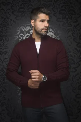 Veste en laine mérino Au Noir | ESTEBAN Bourgogne