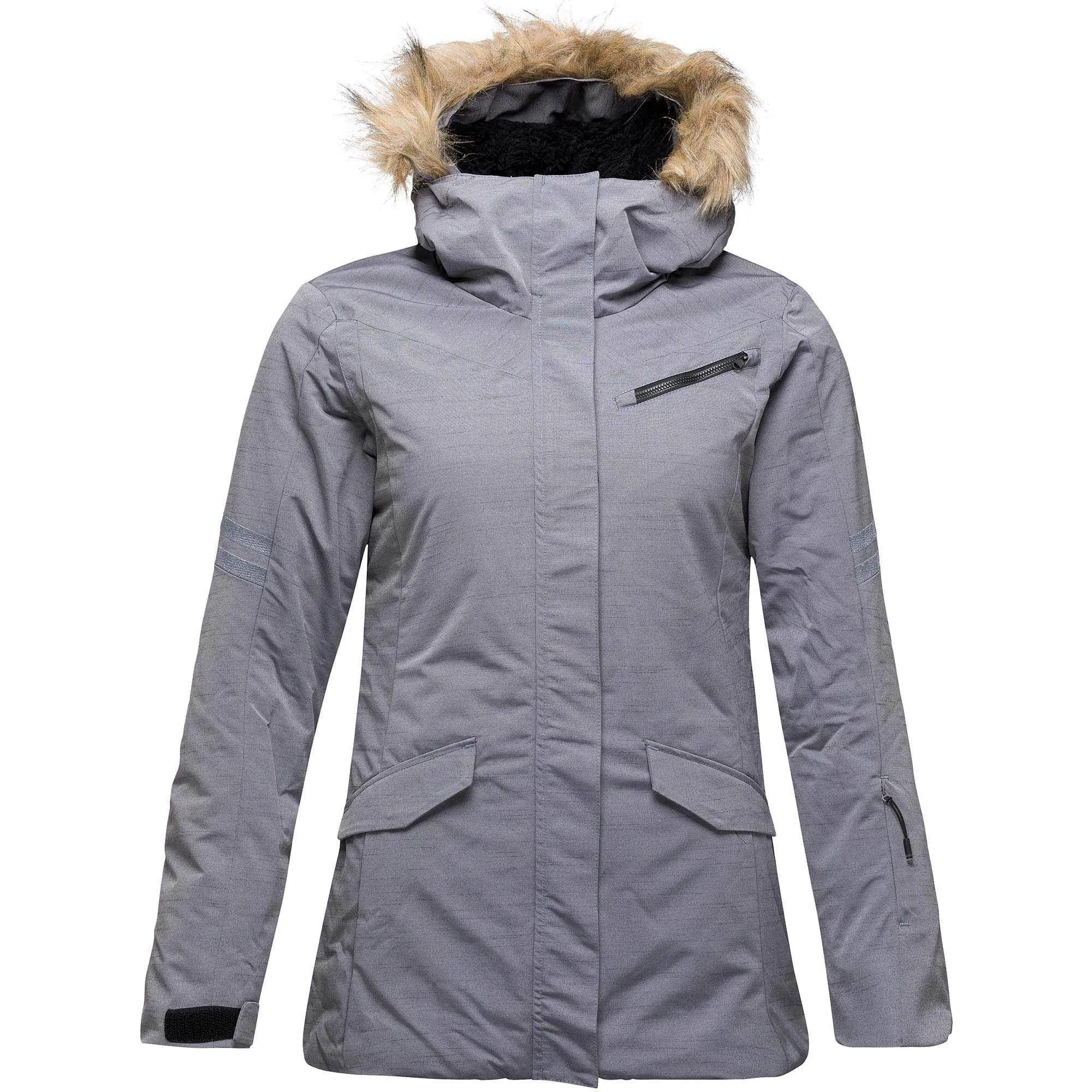 Veste ski W Parka Heather Jkt - Heather Grey
