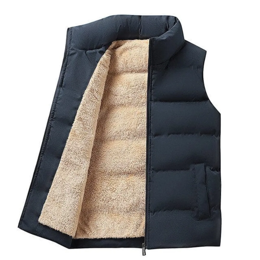 Xylierat | Gilet Sans Manches  Fermeture clair Pour Hommes | Chaud
