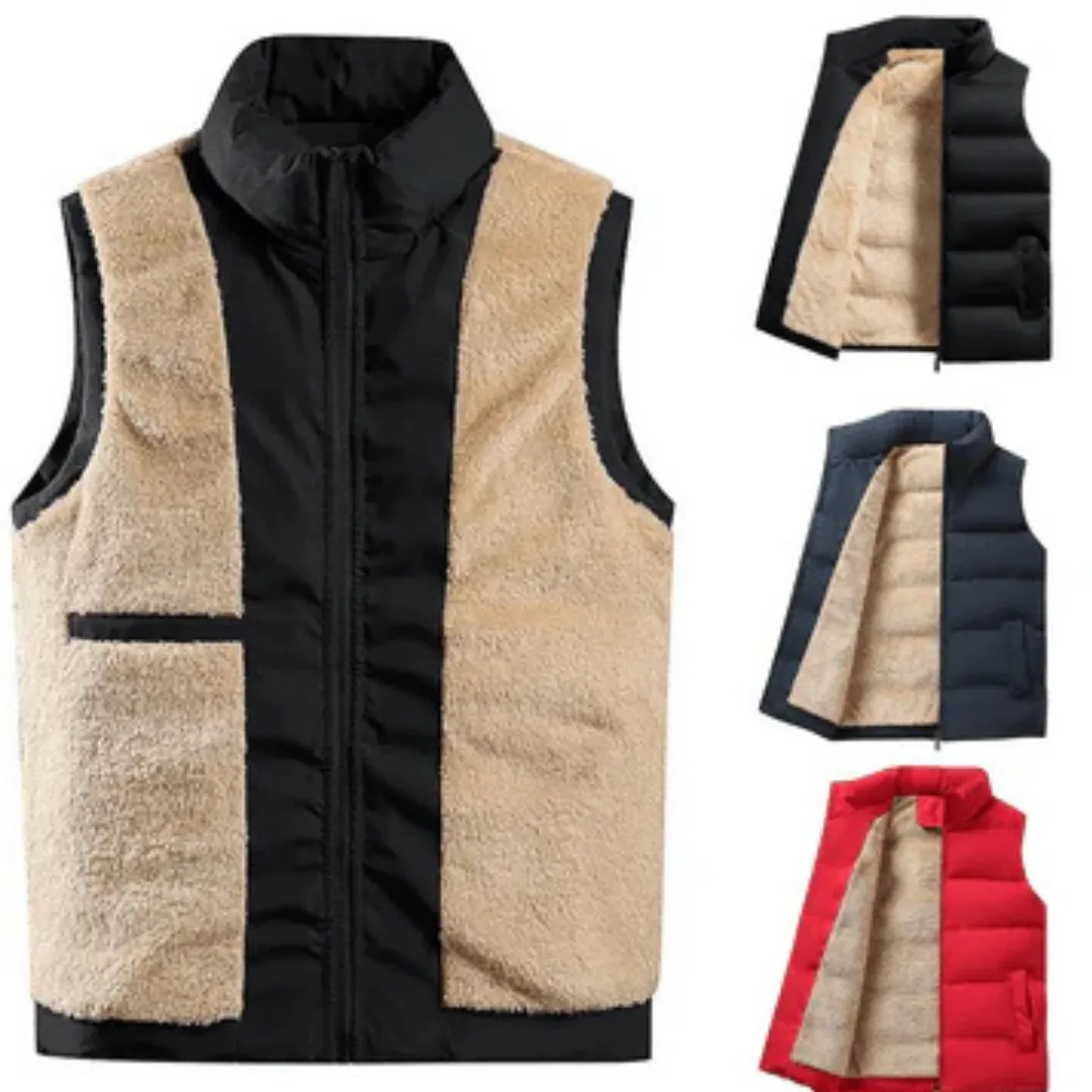 Xylierat | Gilet Sans Manches  Fermeture clair Pour Hommes | Chaud